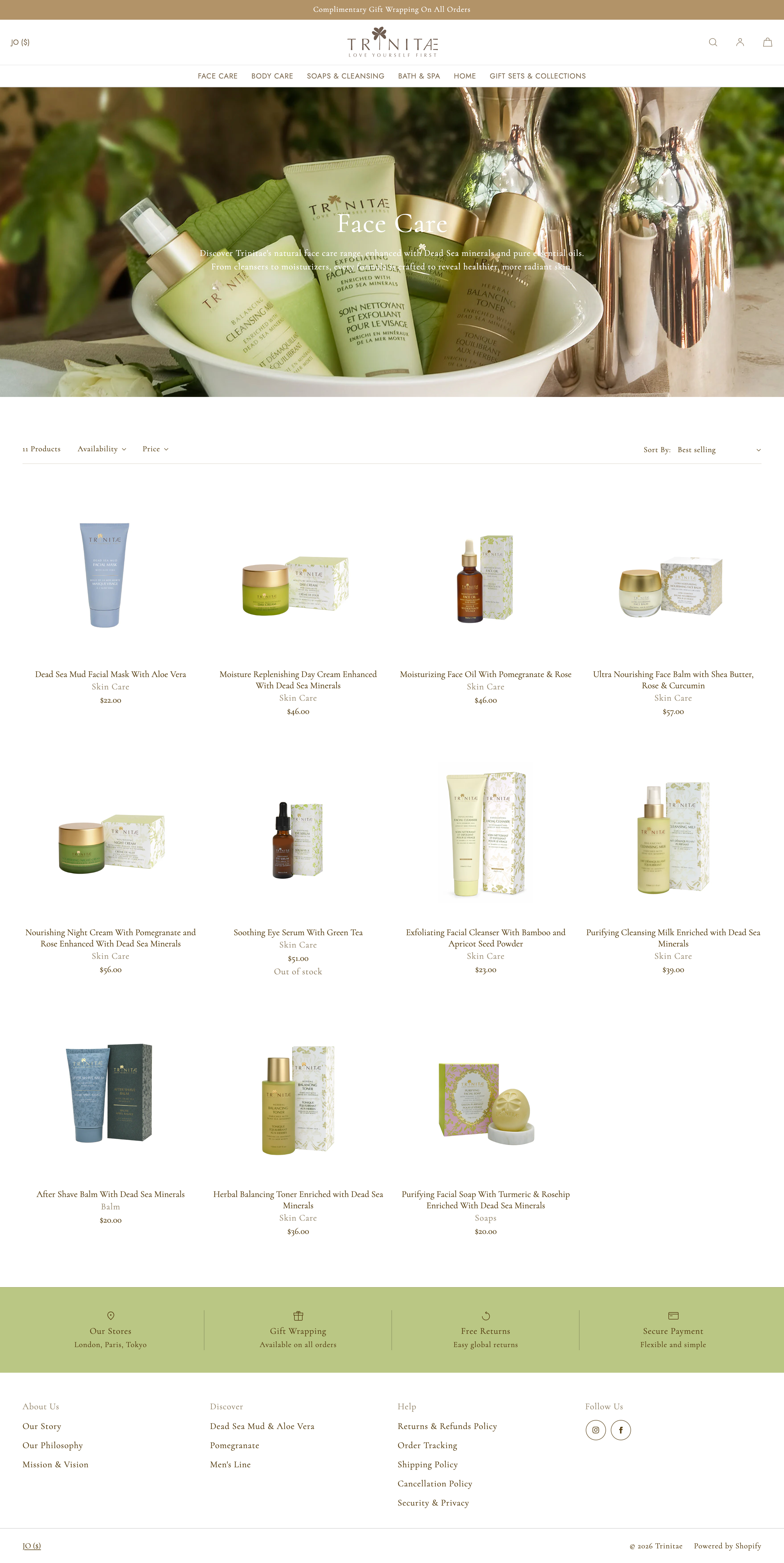 New collections page